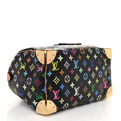 Louis Vuitton Monogram Multicolor Speedy 30 Black 4 of 9