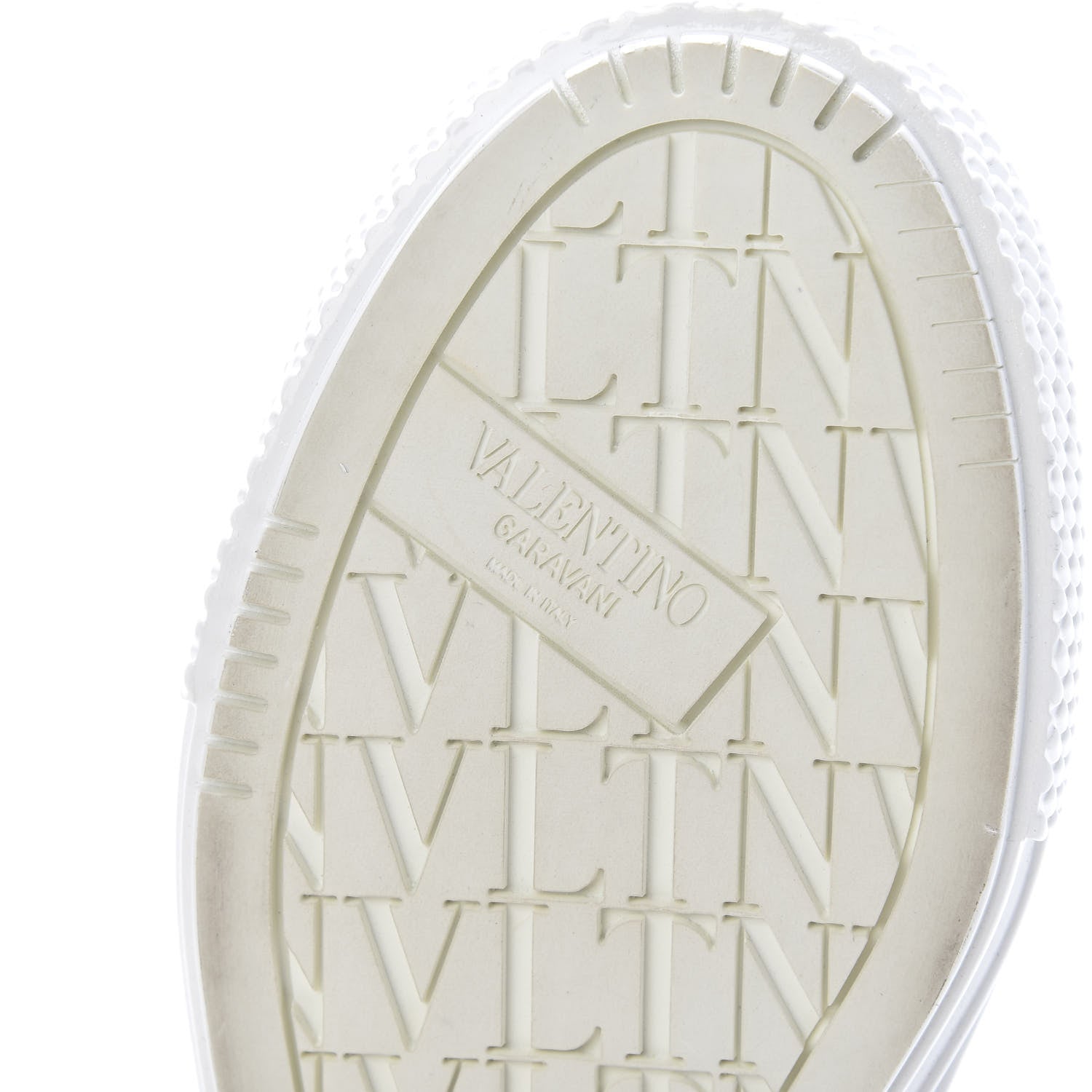 Valentino Garavani Patent Calfskin Womens Giggies Low Top Sneakers 38.5 White 6 of 10