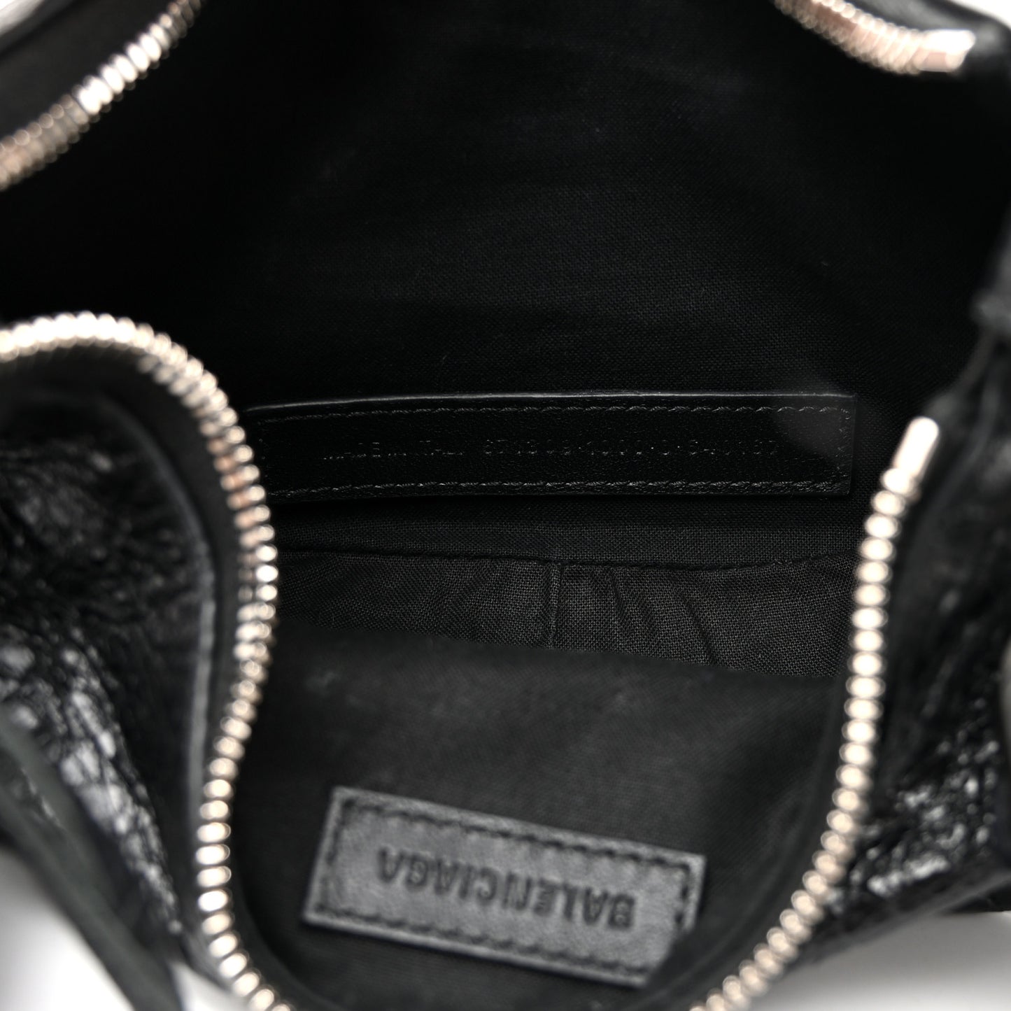 Agneau Arena Le Cagole Shoulder Bag XS Black