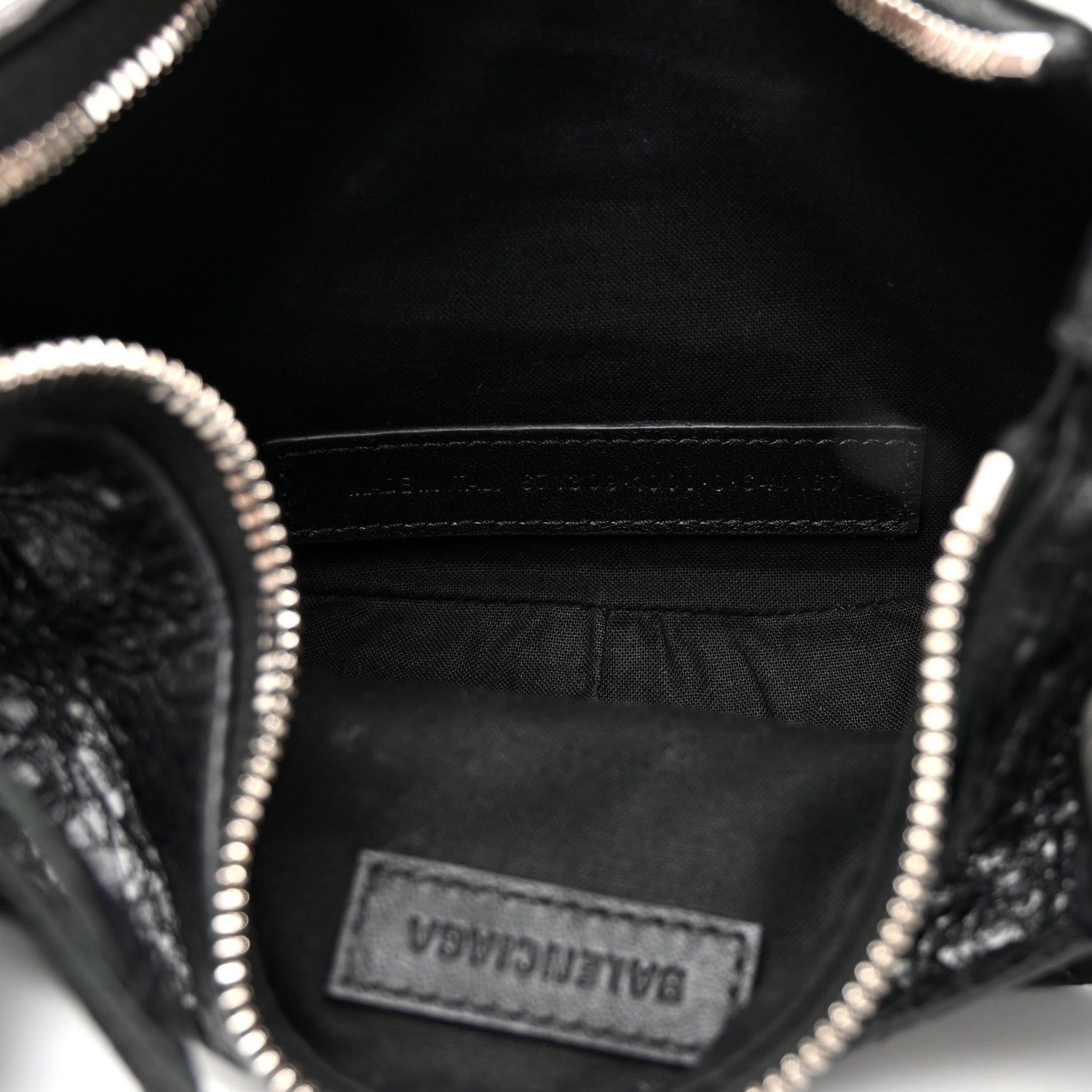 Balenciaga Agneau Arena Le Cagole Shoulder Bag XS Black 7 of 11