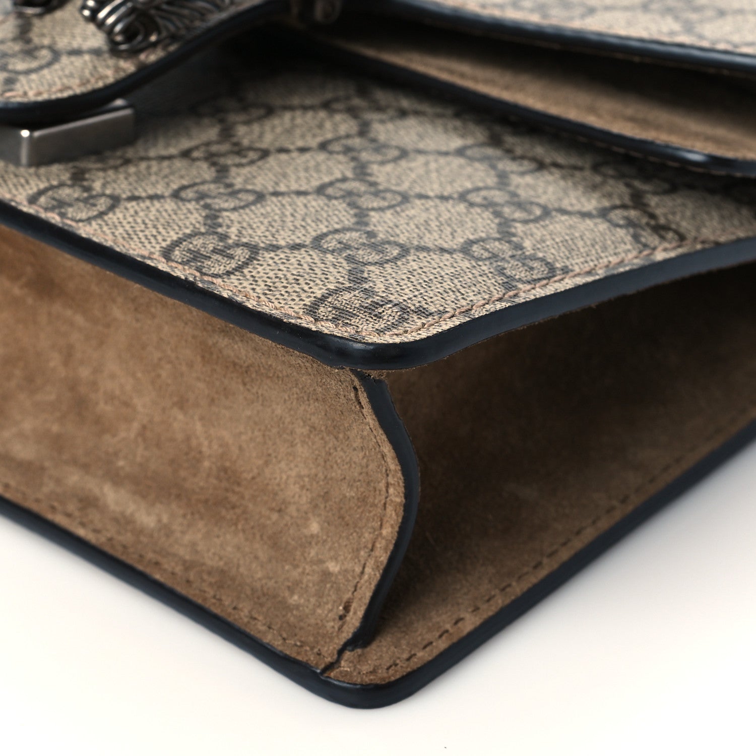 Gucci GG Supreme Monogram Mini Dionysus Shoulder Bag Taupe 10 of 11