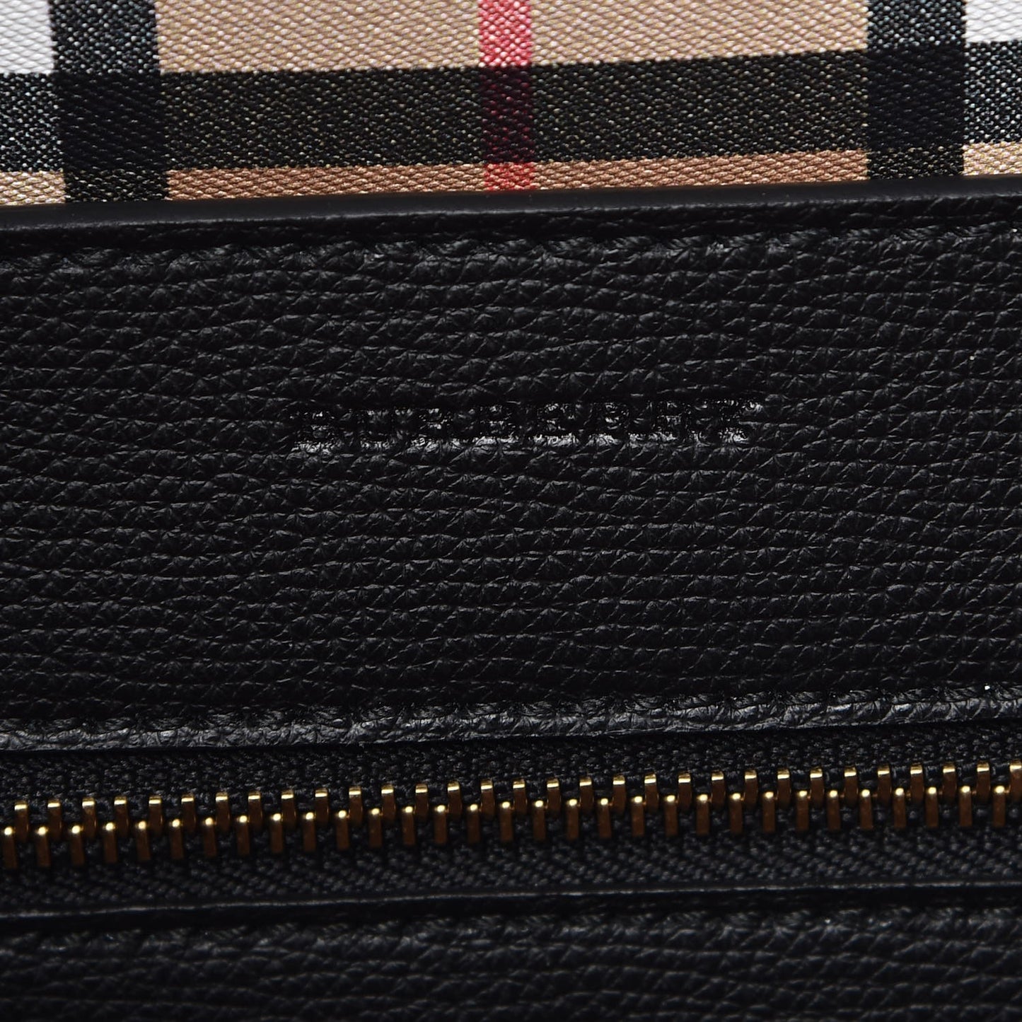 Calfskin Crest Embossed Small Tote Black