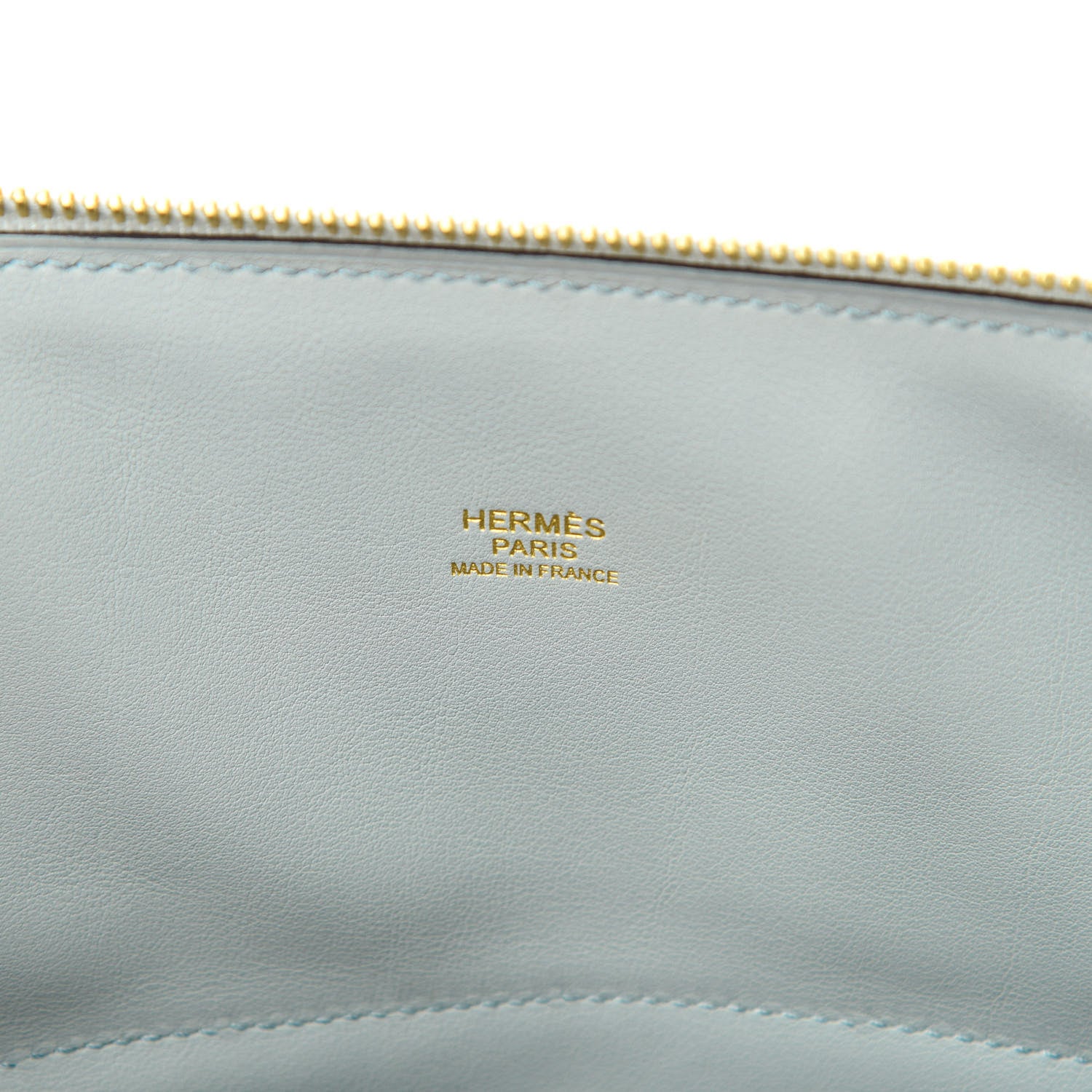Hermes Taurillon Clemence Bolide 31 Bleu Pale 6 of 11