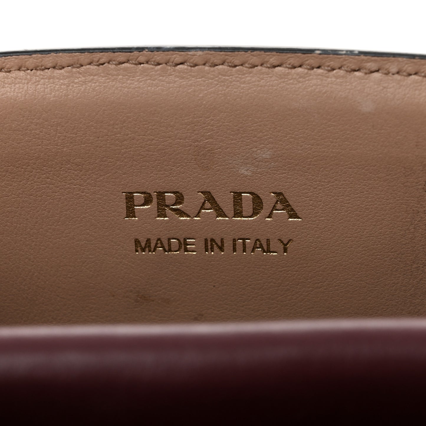 Saffiano City Calfskin Small Bibliotheque Top Handle Cammeo Granato