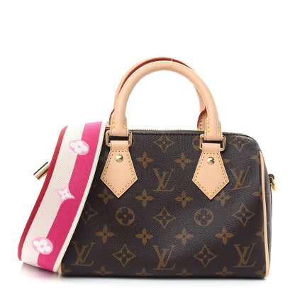 Louis Vuitton Monogram Speedy Bandouliere 20 Fuchsia 1 of 8