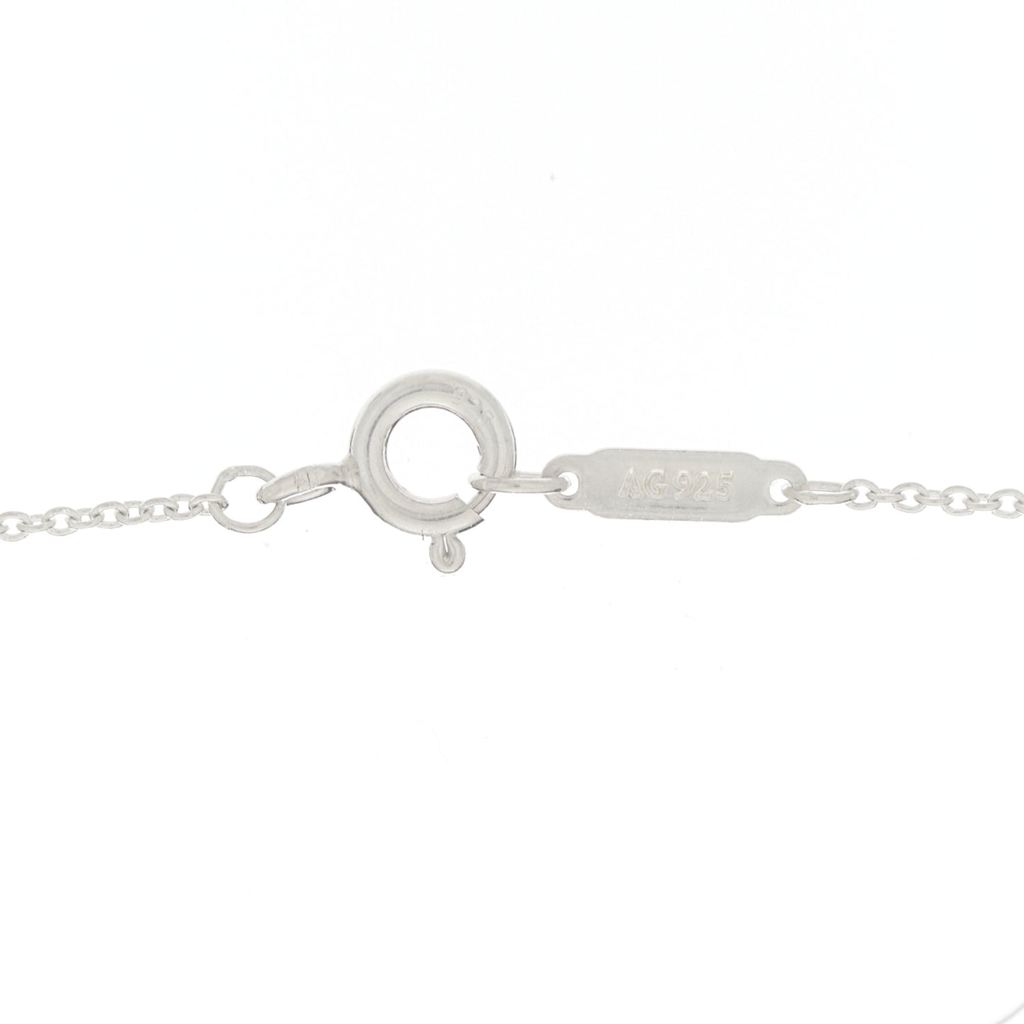 Sterling Silver Return to Tiffany Heart Key Pendant Necklace