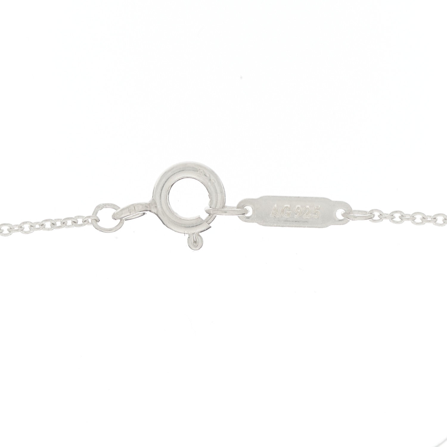 Tiffany Sterling Silver Return to Tiffany Heart Key Pendant Necklace 4 of 6