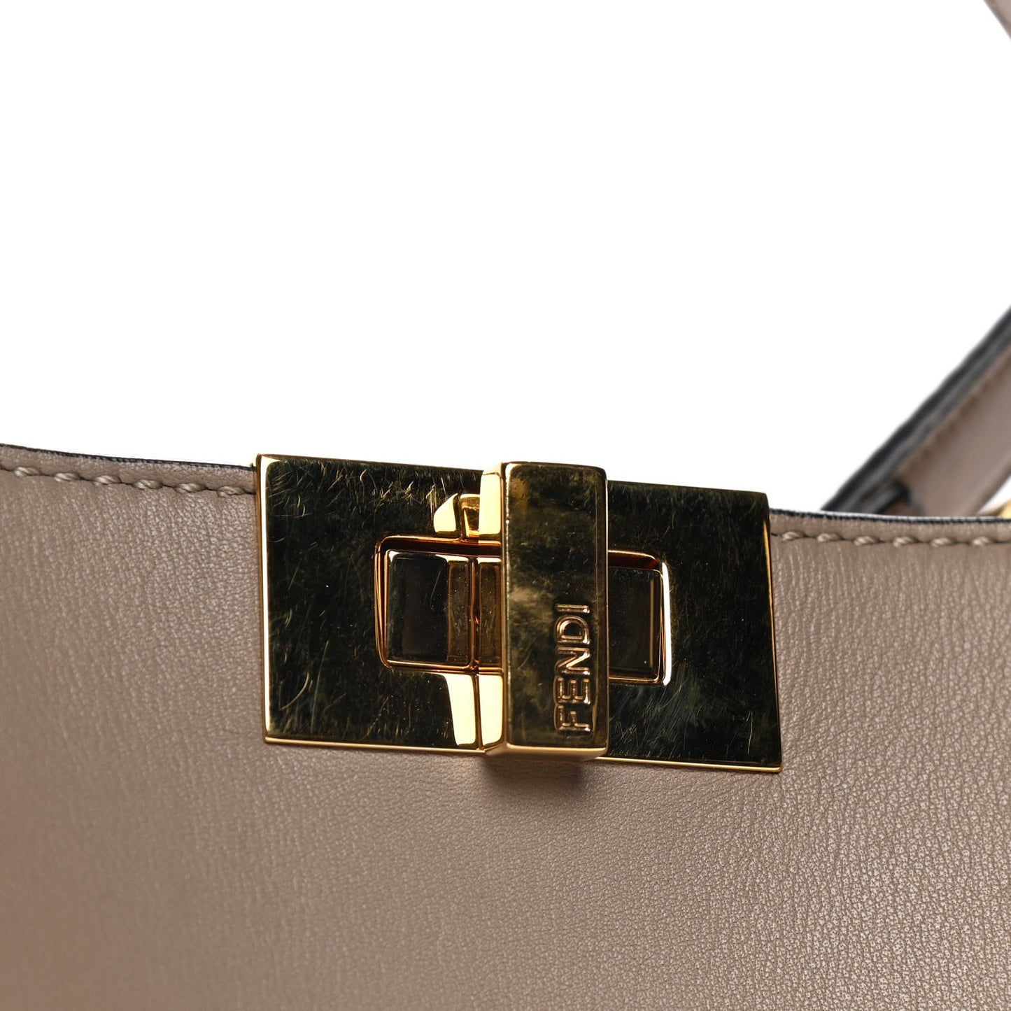 Vitello Tahiti Burro Medium Peekaboo Iconic Essentially Satchel Tortora Black