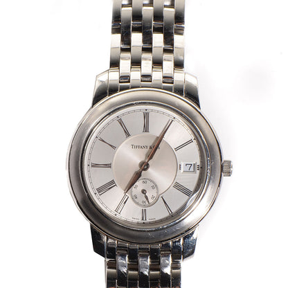 Tiffany Stainless Steel 36mm Mark Resonator Quartz Watch 1 of 5