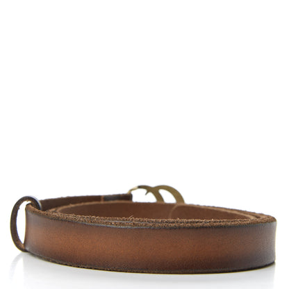 Gucci Faded Calfskin Double G 20mm Belt 90 36 Cuir 2 of 5