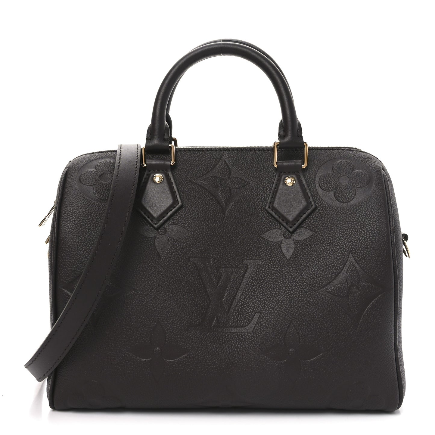 Empreinte Monogram Giant Speedy Bandouliere 25 Chocolate