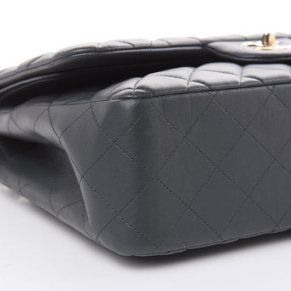 Chanel Lambskin Quilted Jumbo Double Flap Grey 6 of 15
