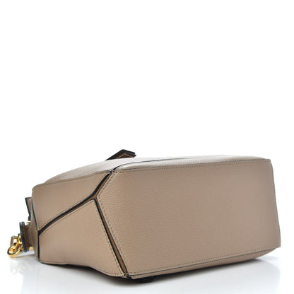 Loewe Grained Calfskin Small Puzzle Bag Sand Mink 4 of 8