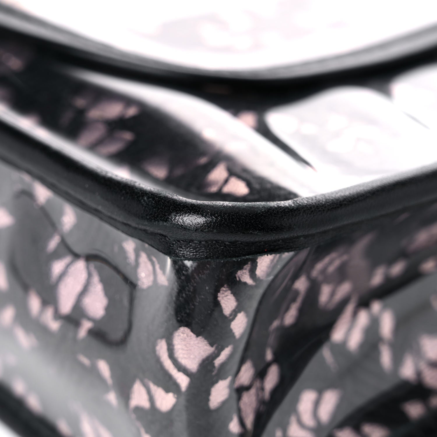 Chanel PVC Star Medium Single Flap Pink Black 11 of 15