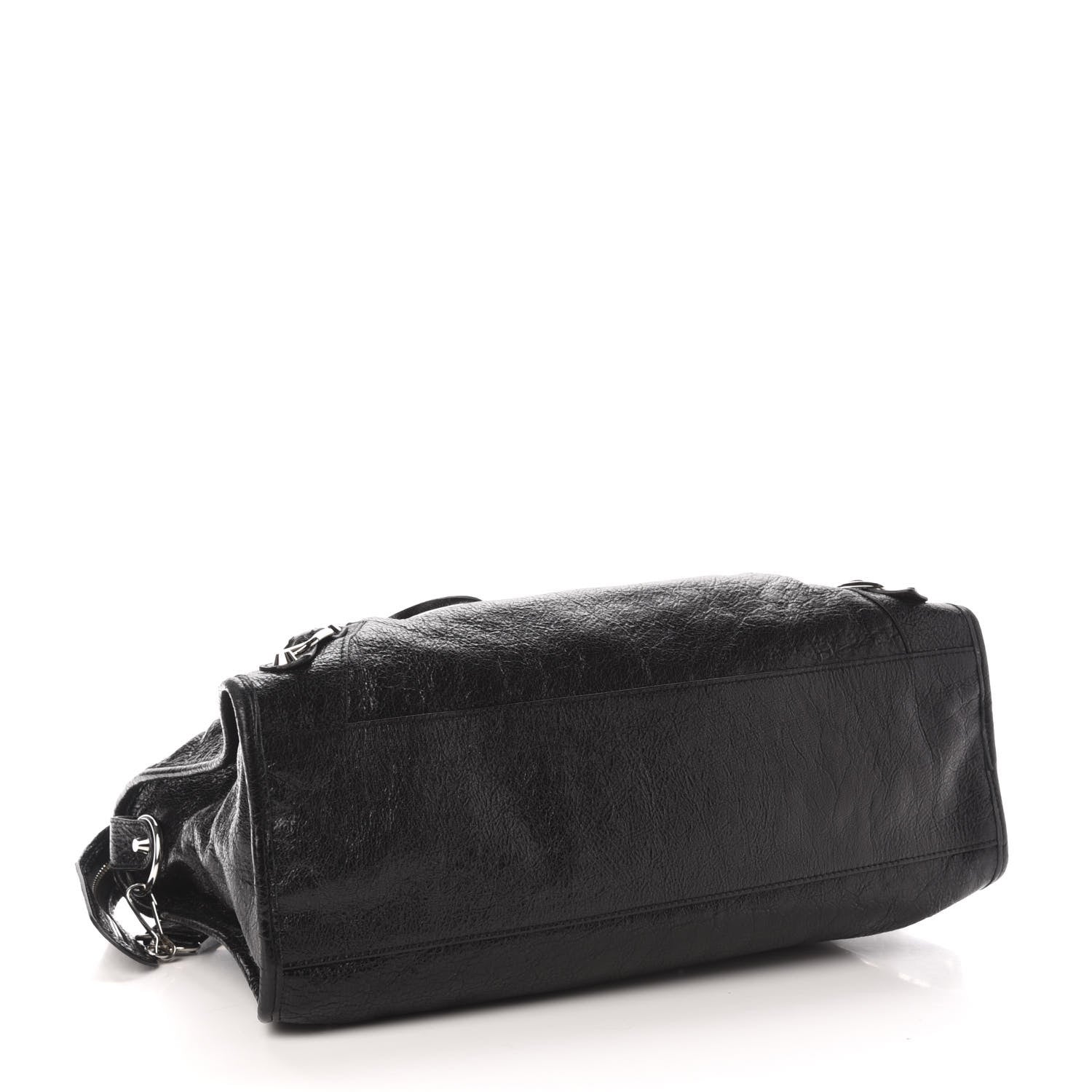 Balenciaga Agneau Classic Silver Hardware City Black 6 of 13