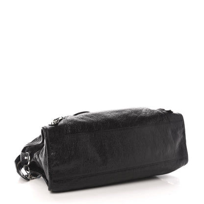Balenciaga Agneau Classic Silver Hardware City Black 6 of 13