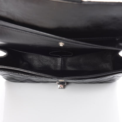 Chanel Metallic Aged Calfskin 2.55 Reissue 226 Flap Black 5 of 13