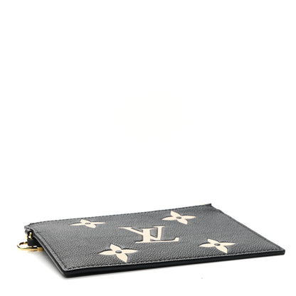 Louis Vuitton Empreinte Monogram Giant Neonoe MM Pochette Black Beige 4 of 6