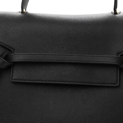 Celine Grained Calfskin Mini Belt Bag Black 9 of 12