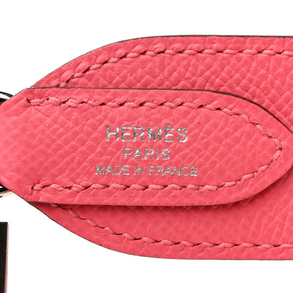 Hermes Epsom 35mm Harnachement Shoulder Strap Rose Azalee 3 of 6