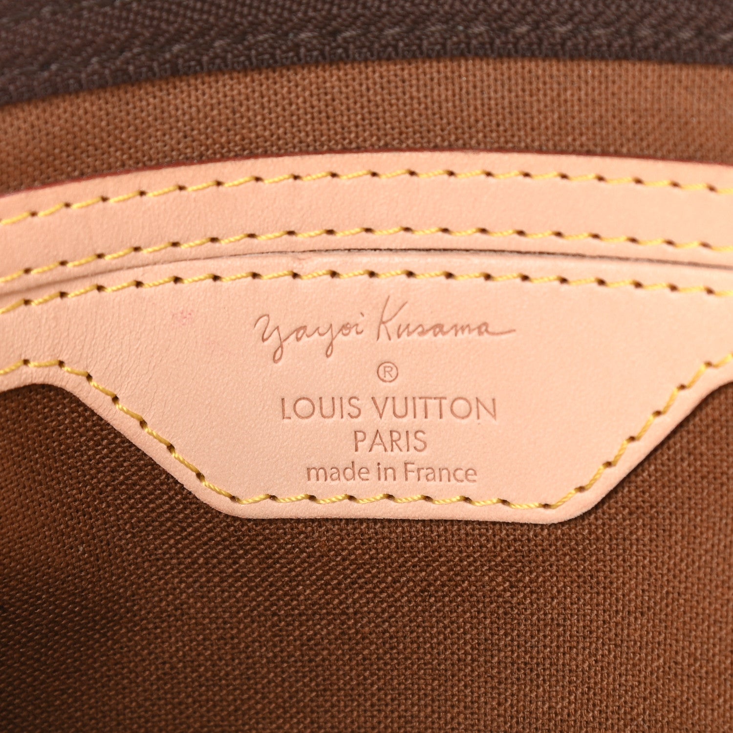 Louis Vuitton Monogram Kusama Town Speedy 30 Yellow 5 of 8