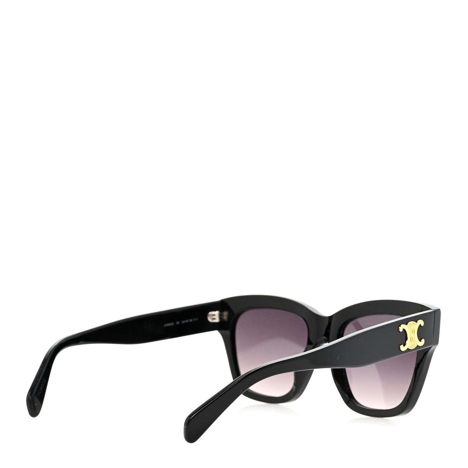 Celine Acetate Triomphe Sunglasses CL 40253I Black 7 of 16
