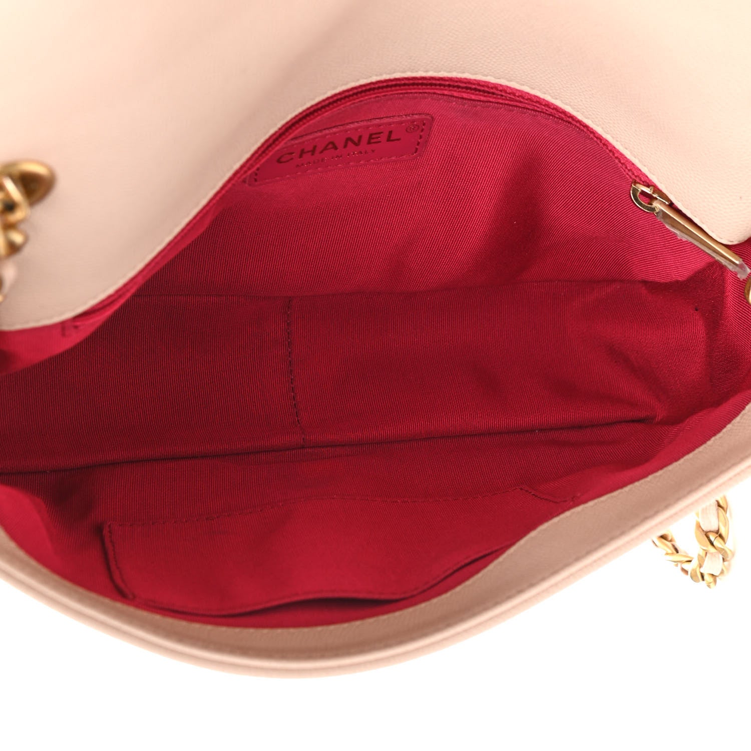 Chanel Caviar Quilted Medium Fashion Therapy Flap Beige 8 of 14