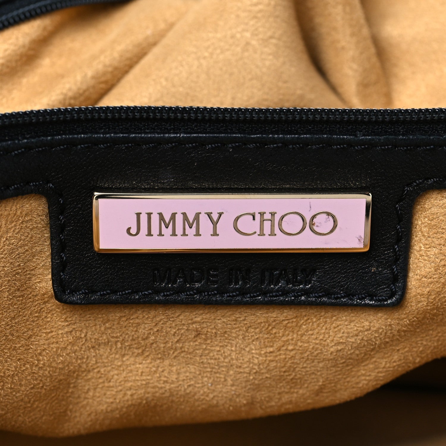 Jimmy Choo Calfskin Perforated Blythe L Tote Black 5 of 8
