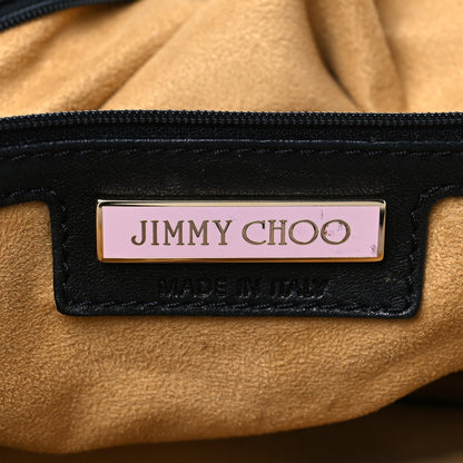 Jimmy Choo Calfskin Perforated Blythe L Tote Black 5 of 8