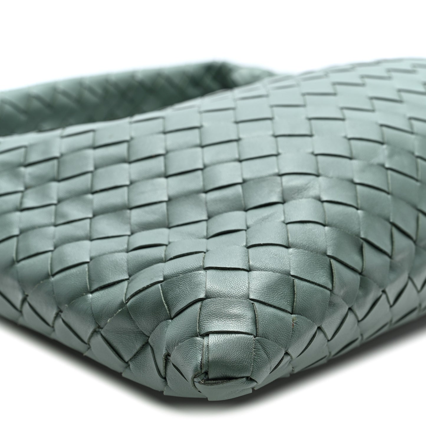 Nappa Intrecciato Small Hop Aloe