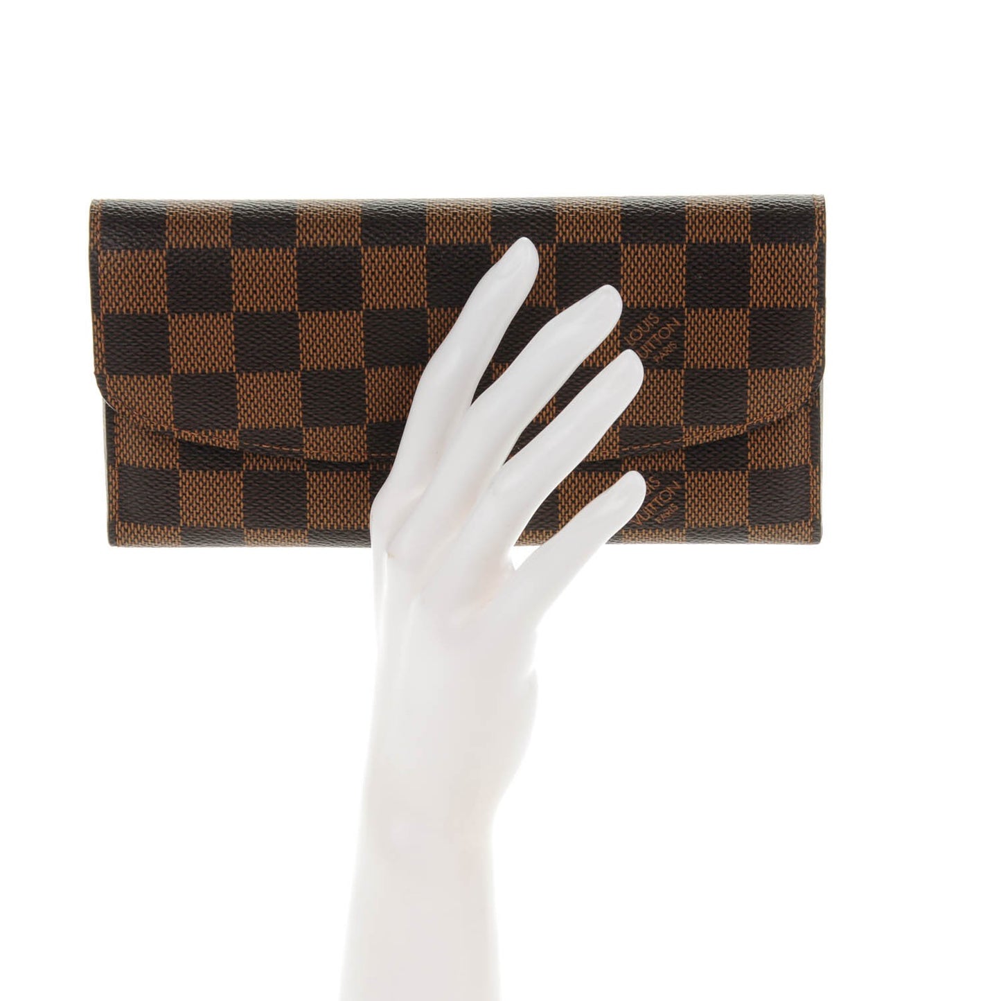Damier Ebene Emilie Wallet