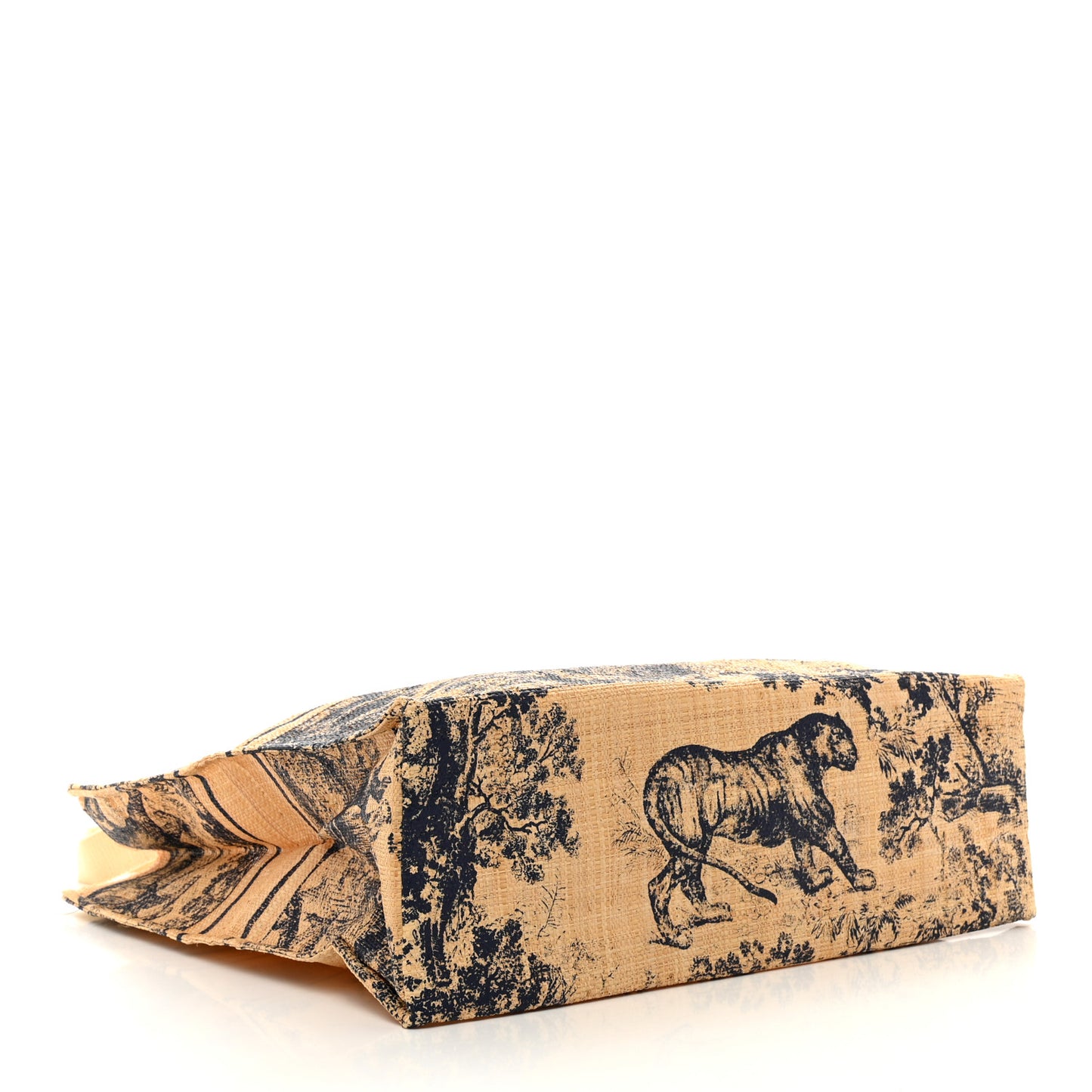 Straw Dioriviera Tote Beige