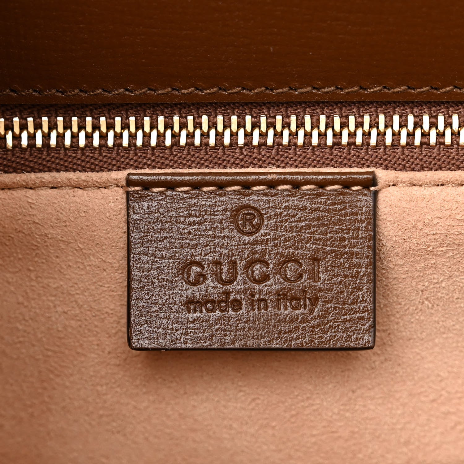 Gucci GG Supreme Monogram Horsebit 1955 Shoulder Bag Beige Brown Sugar 6 of 10
