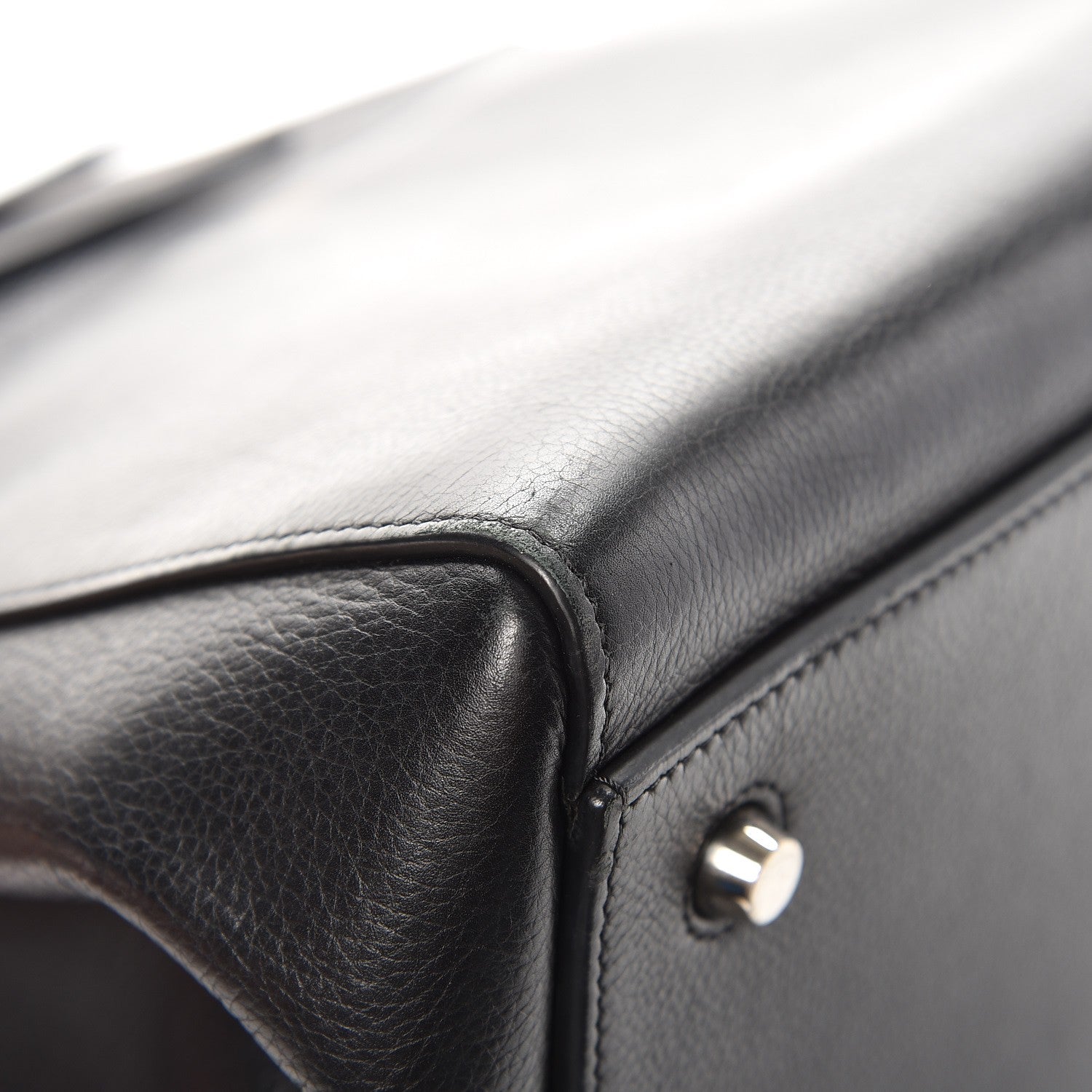 Celine Supple Calfskin Medium Edge Shoulder Bag Black 15 of 15