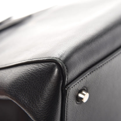 Celine Supple Calfskin Medium Edge Shoulder Bag Black 15 of 15