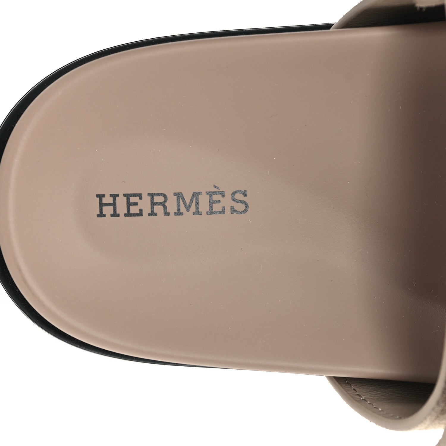 Hermes Suede Goatskin Womens Chypre Sandals 37 Beige Sable 8 of 10
