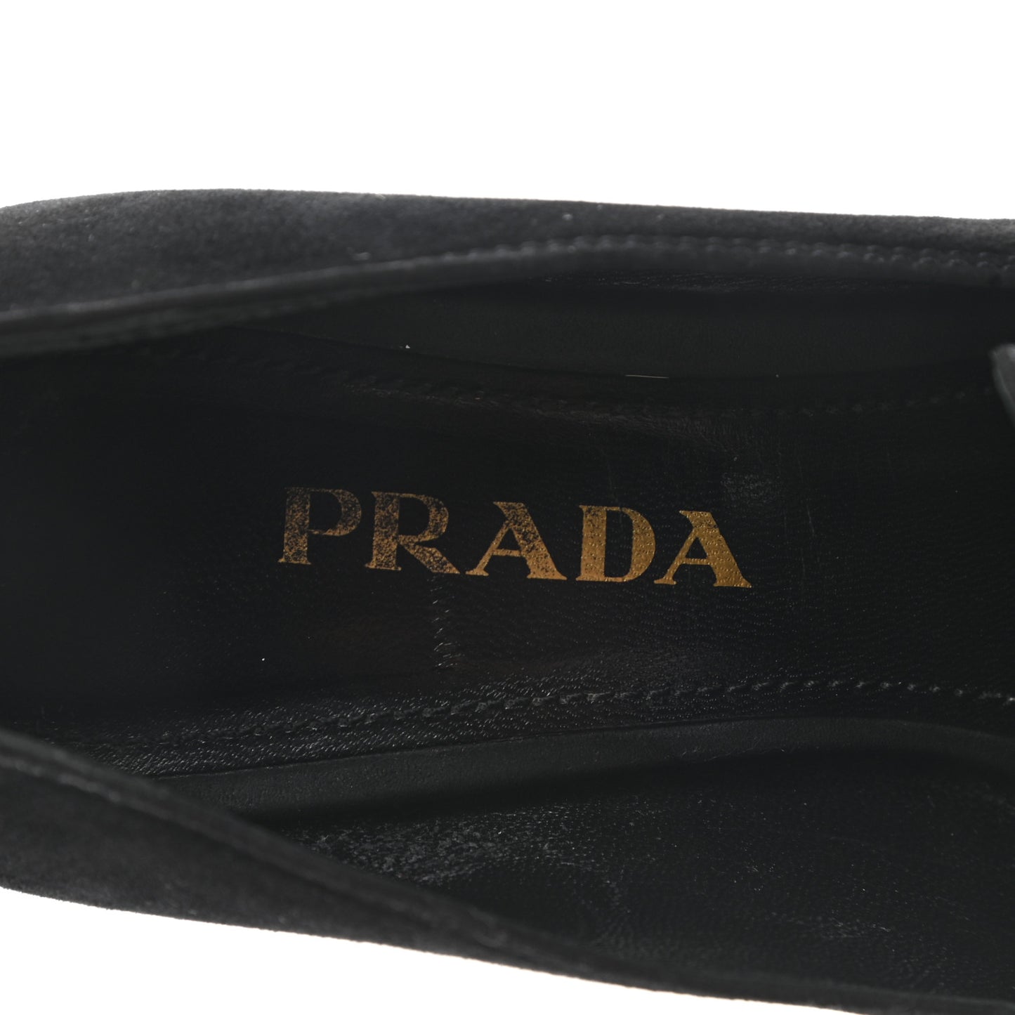 Suede Kiltie 110 Platform Pumps 37 Black