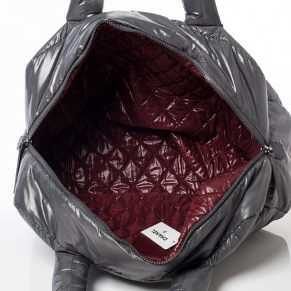 Chanel Nylon Coco Cocoon Tote Grey 9 of 10