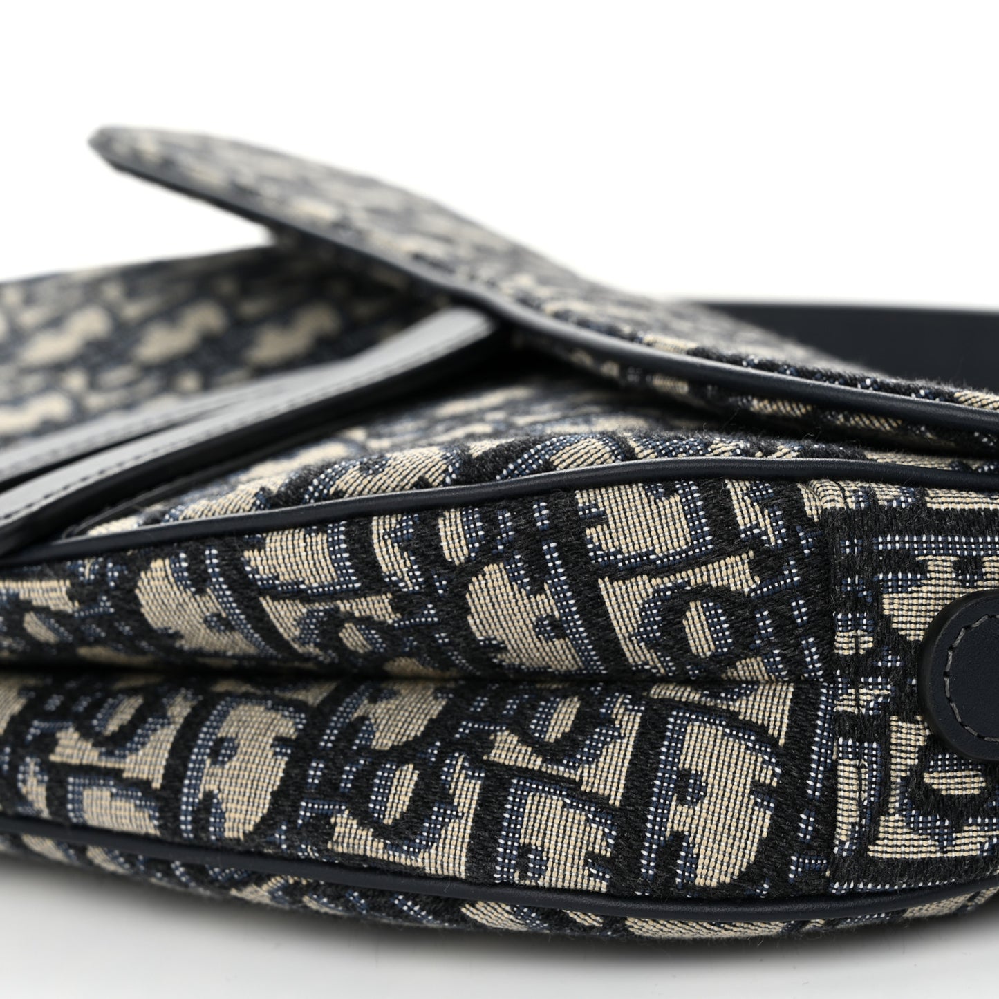 Oblique Saddle Bag Blue