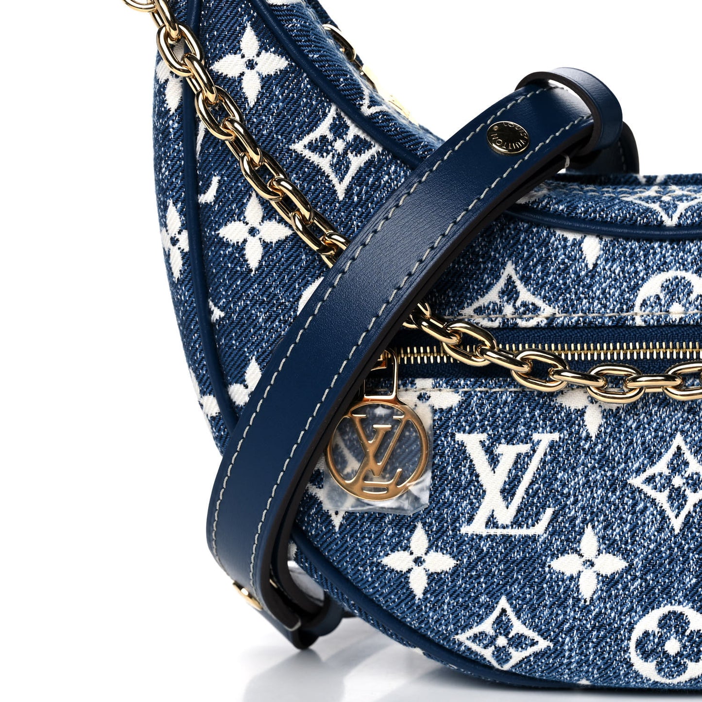 Monogram Jacquard Denim Loop Bleu