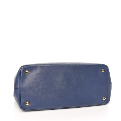 Prada Saffiano Lux Large Tote Bluette 4 of 20