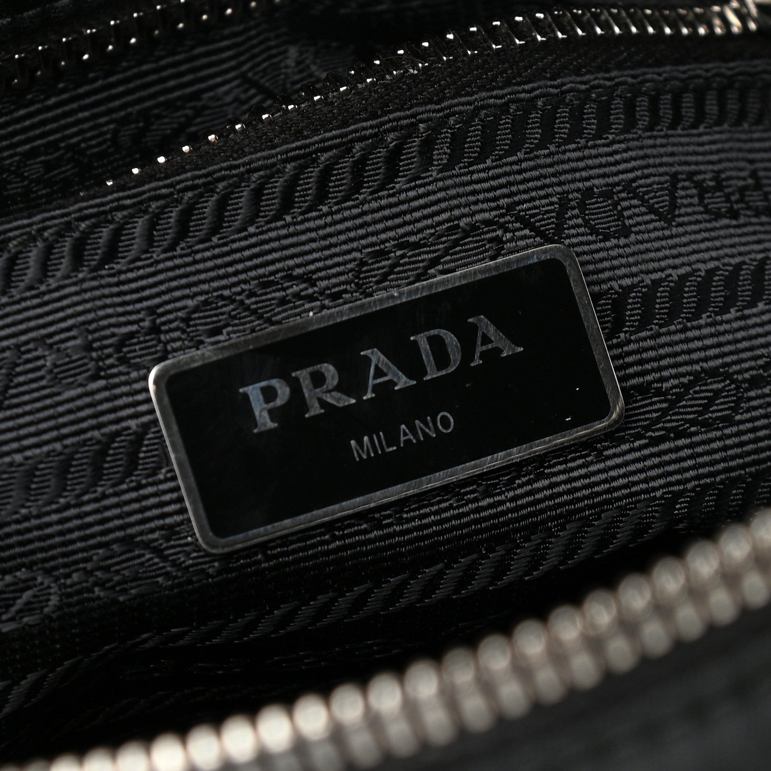 Prada Nylon Tessuto Impuntu Quilted Backpack Black 6 of 10