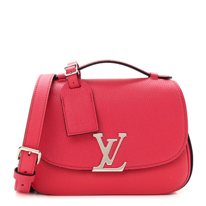 Louis Vuitton Grained Calfskin Vivienne NM Framboise 1 of 10