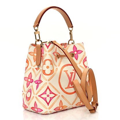 Louis Vuitton Monogram Neonoe BB Coral 2 of 10