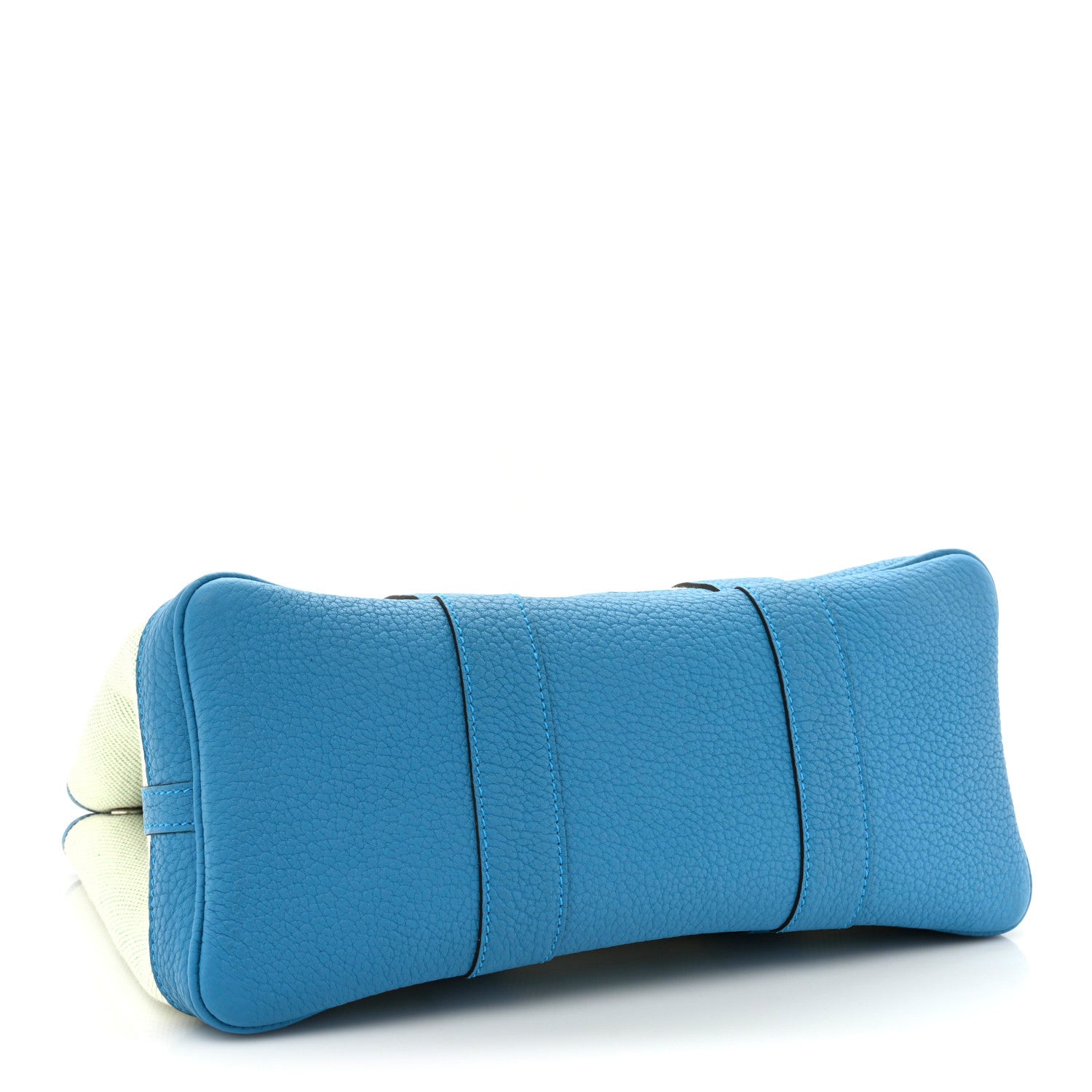 Hermes Toile Negonda Verso Garden Party 30 TPM Ecru Bambou Bleu Zanzibar 4 of 10