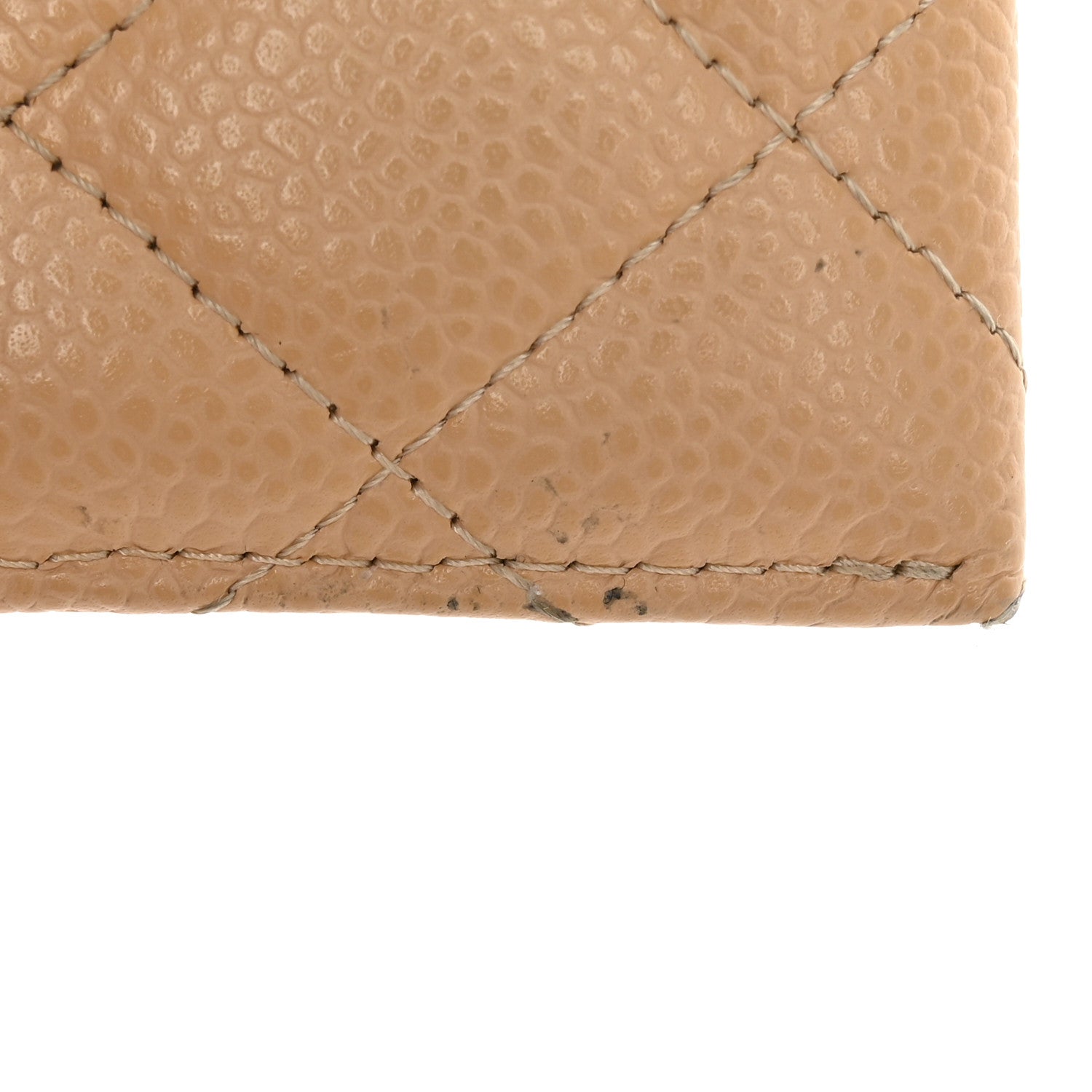 Chanel Caviar Quilted Card Holder Beige 12 of 15