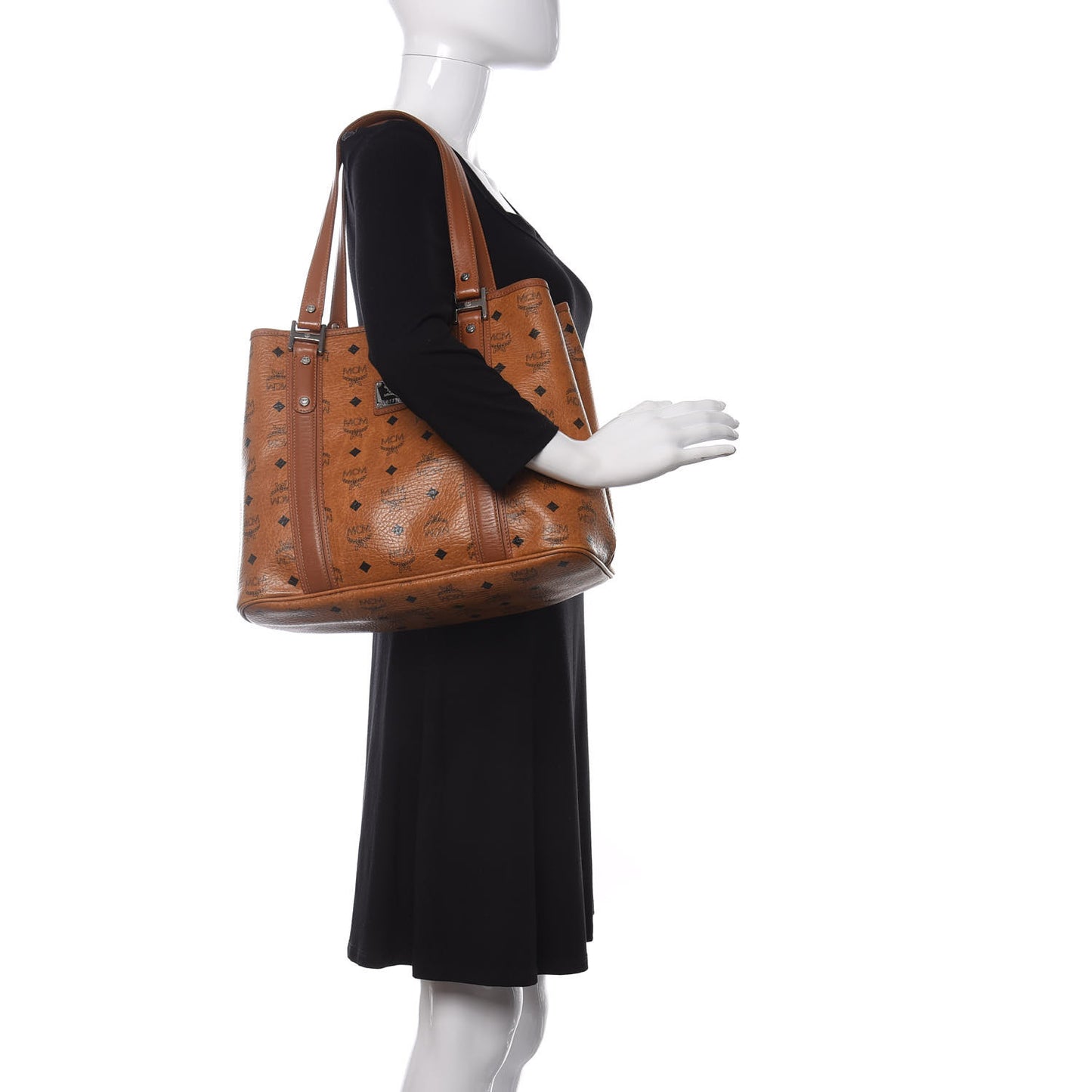 Visetos Shopping Tote Cognac