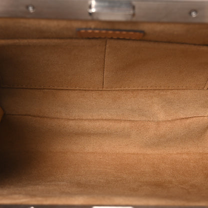 Louis Vuitton Calfskin Transformed Monogram Time Trunk Crown Frame Bag 5 of 9