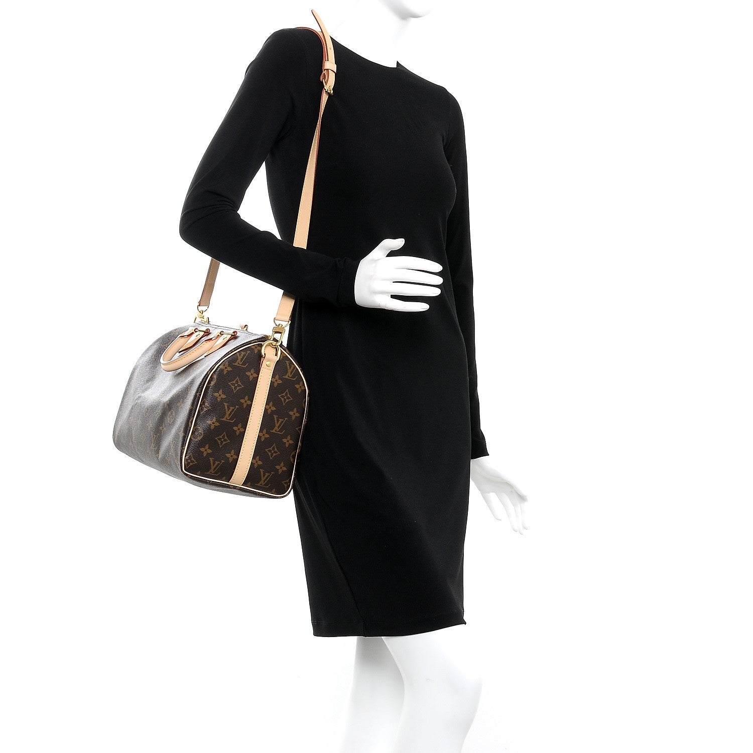 Louis Vuitton Monogram Speedy Bandouliere 30 2 of 8