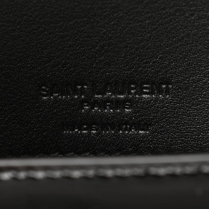 Saint Laurent Patent Monogram Kate Belt Bag Black 6 of 9